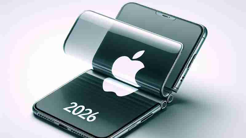 2026: The Year Apple Might Unveil Its First Foldable iPhone - TechCrunch, Concept art for illustrative purpose, tags: att första hopfällbara - Monok